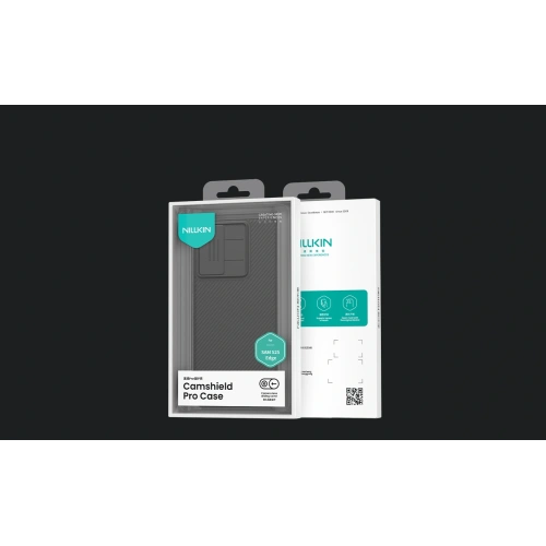 Etui Nillkin Camshield Pro do Samsung Galaxy S25 Edge niebieski