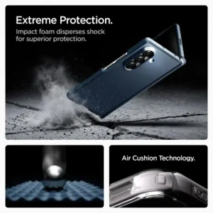 Etui Spigen Tough Armor Pro Mag MagSafe do Samsung Galaxy Z Fold 7 Metal Slate