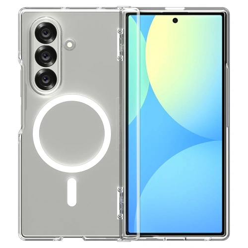 Spigen Ultra Hybrid Pro Mag MagSafe Samsung Galaxy Z Fold 7 Clear/white