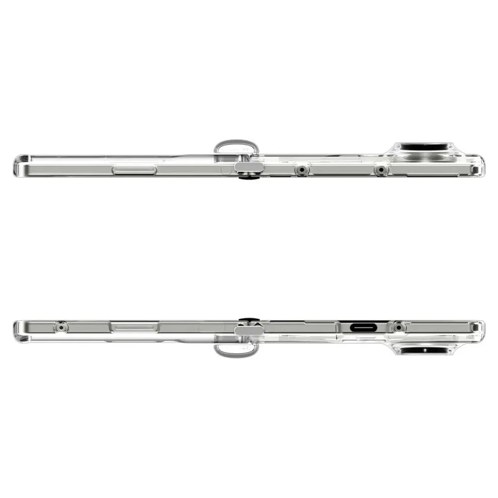 Etui Spigen Ultra Hybrid Pro Mag MagSafe do Samsung Galaxy Z Fold 7 Clear/white