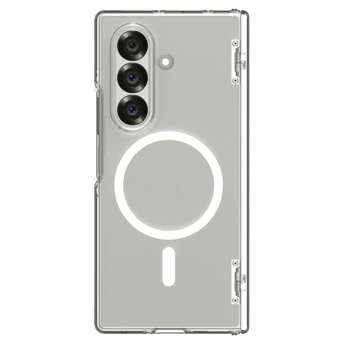 Etui Spigen Ultra Hybrid Pro Mag MagSafe do Samsung Galaxy Z Fold 7 Clear/white