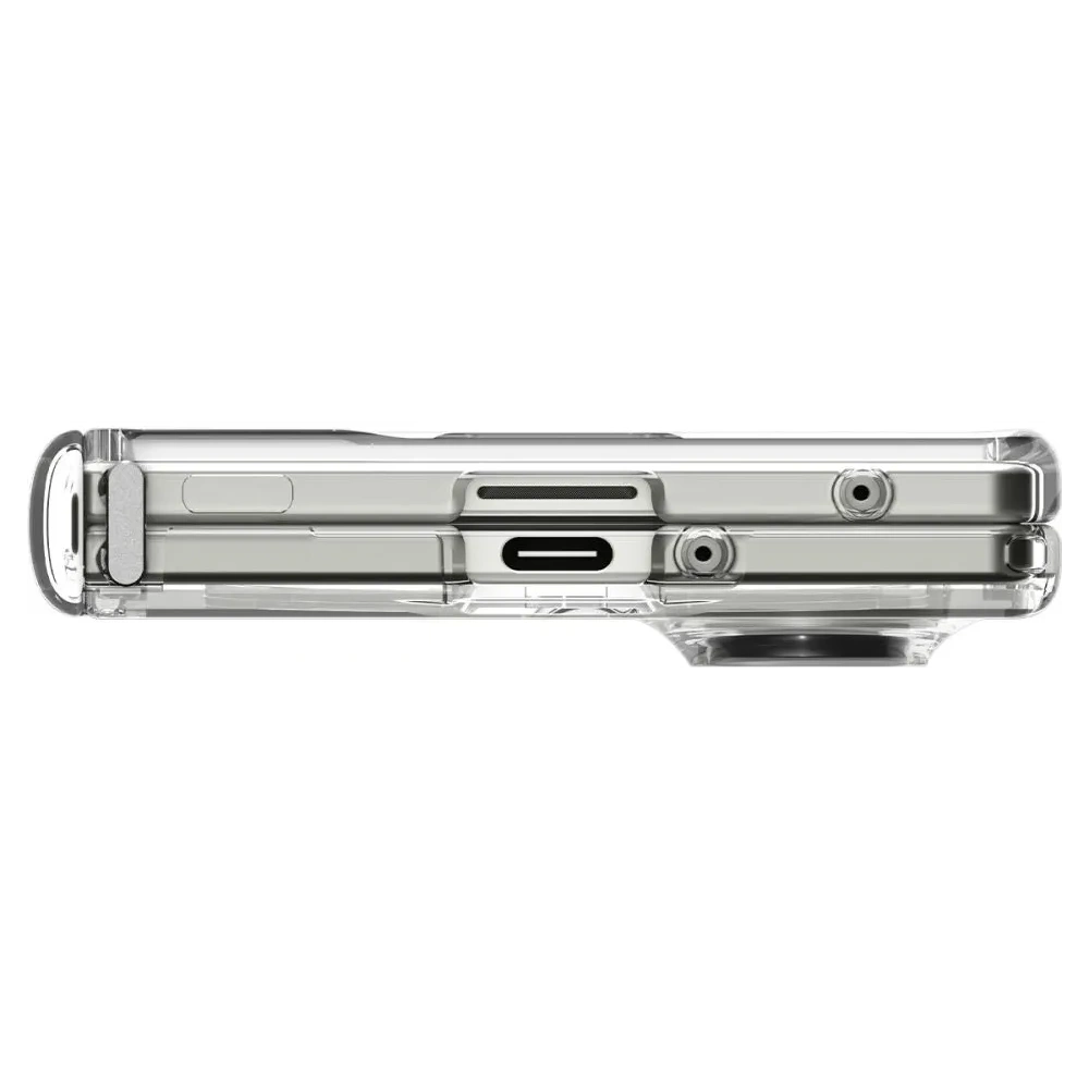 Etui Spigen Ultra Hybrid Pro Mag MagSafe do Samsung Galaxy Z Fold 7 Clear/white