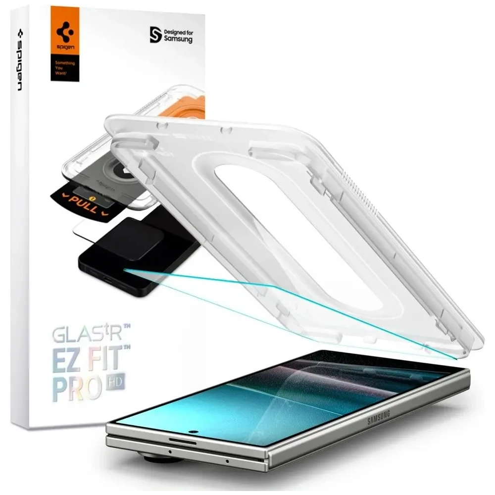 Szkło hartowane Spigen Glas.tr ez Fit Pro HD do Samsung Galaxy Z Fold 7 Clear