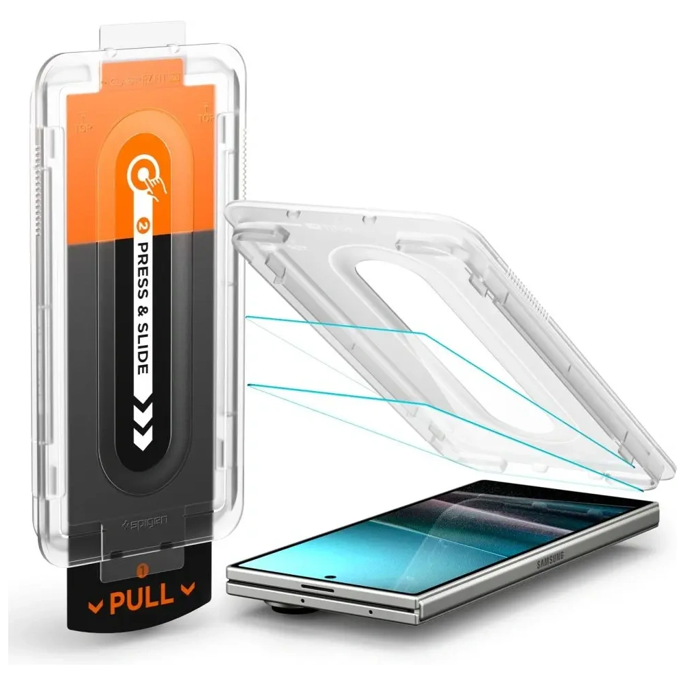 Szkło hartowane Spigen Glas.tr ez Fit Pro HD do Samsung Galaxy Z Fold 7 Clear [2 PACK]