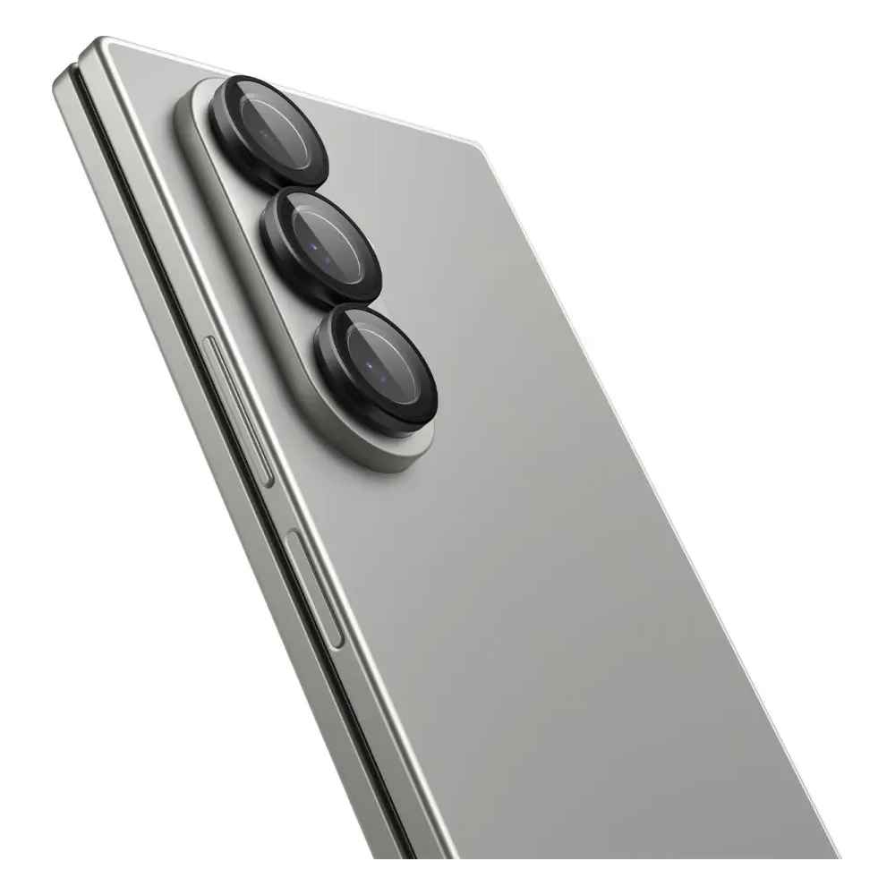 Szkło hartowane na aparat Spigen Optik Pro HD Glas.tr ez Fit Camera Protector do Samsung Galaxy Z Fold 7 Black [2 PACK]