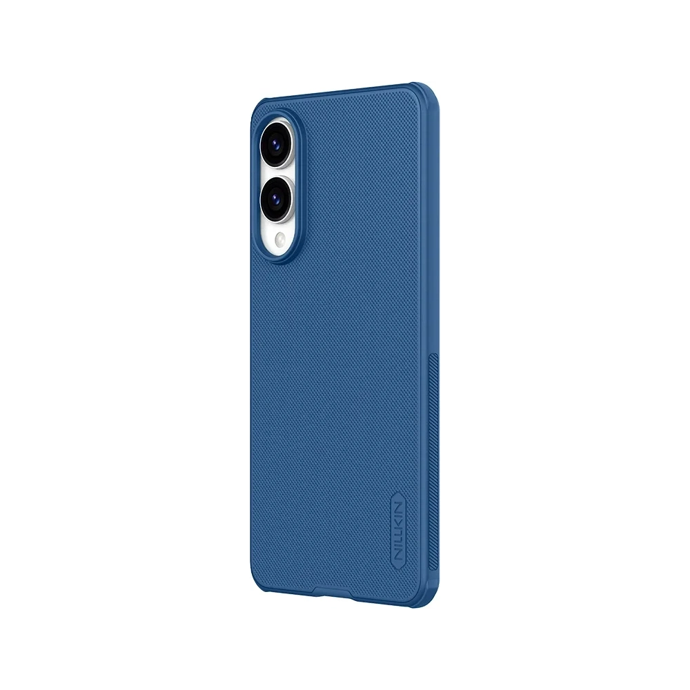 Etui Nillkin Super Frosted Shield Pro do Samsung Galaxy S25 Edge niebieski