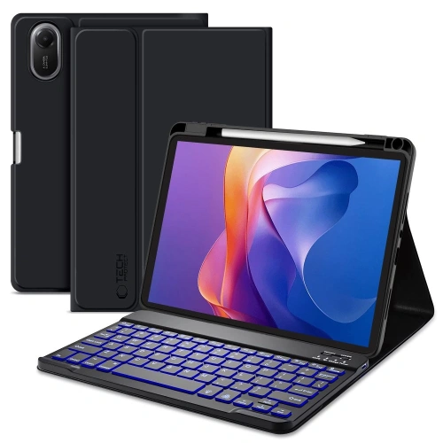 Tech-Protect SmartCase Pen + Keyboard Xiaomi Redmi Pad 2 11.0 Black