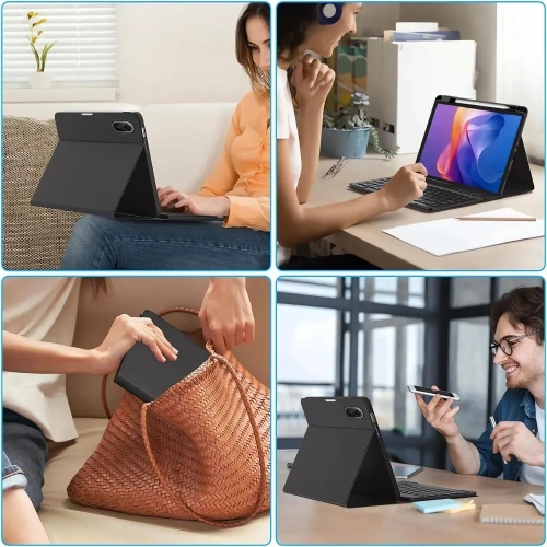 Tech-Protect SmartCase Pen + Keyboard Xiaomi Redmi Pad 2 11.0 Black