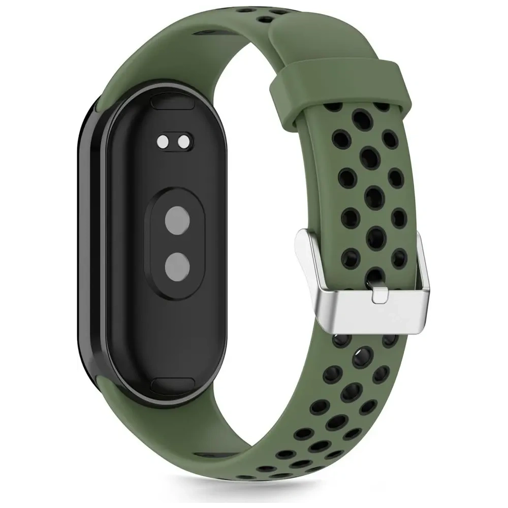 Pasek Tech-Protect IconBand Air Xiaomi Smart Band 8 / 9 / 10 / NFC Green/black