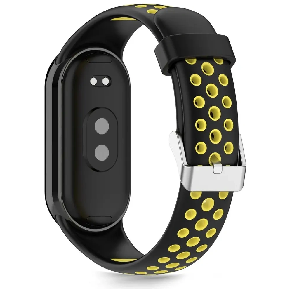 Pasek Tech-Protect IconBand Air Xiaomi Smart Band 8 / 9 / 10 / NFC Black/yellow