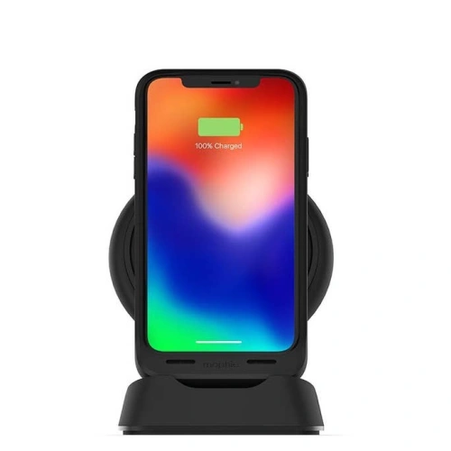 Kup Încărcător wireless Mophie Charge Stream Desk Stand Apple/Samsung Fast Charge (10W) - MPH019 - {ean13} - Sklep Home Screen