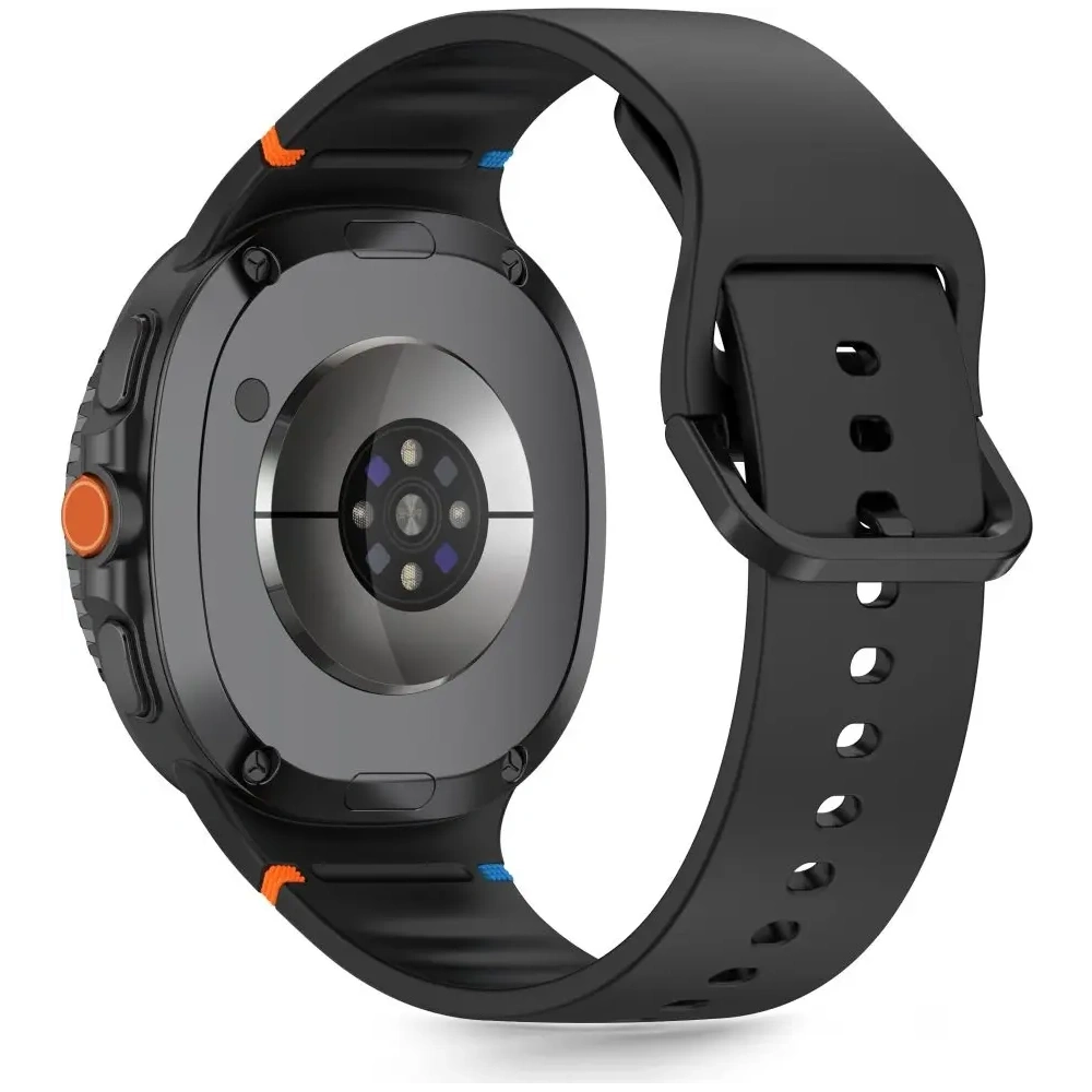 Pasek Tech-Protect Silicone Samsung Galaxy Watch 8 / Classic 40/44/46mm Black