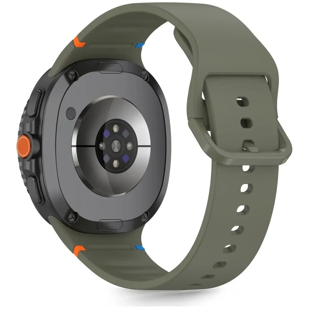 Pasek Tech-Protect Silicone Samsung Galaxy Watch 8 / Classic 40/44/46mm Army Green