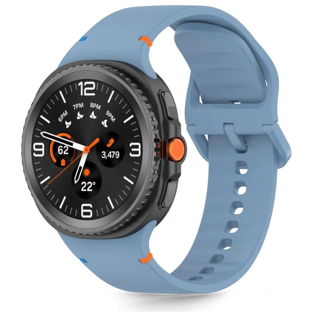 Pasek Tech-Protect Silicone Samsung Galaxy Watch 8 / Classic 40/44/46mm Baby Blue