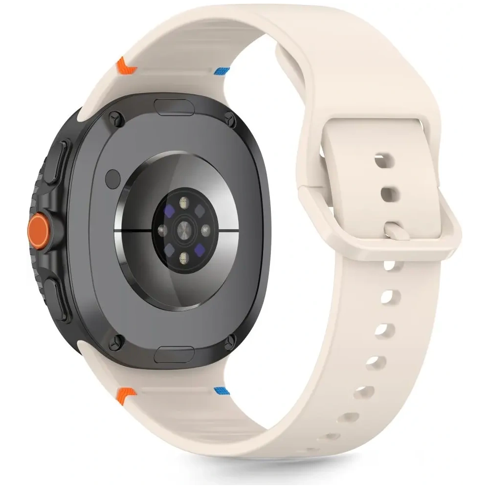 Pasek Tech-Protect Silicone Samsung Galaxy Watch 8 / Classic 40/44/46mm Starlight