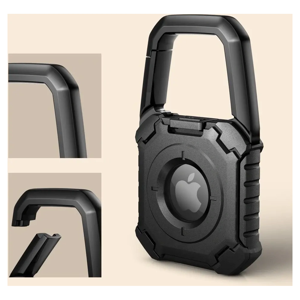 Brelok Tech-Protect Kevlar Apple AirTag 1 / 2  Black