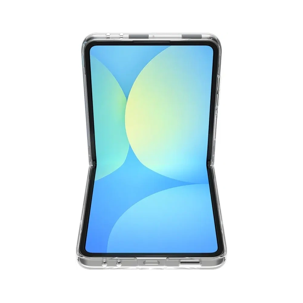 Etui Spigen Airskin Mag MagSafe do Samsung Galaxy Z Flip 7 Crystal Clear/white