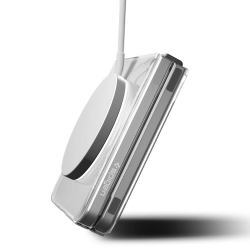 Etui Spigen Airskin Mag MagSafe do Samsung Galaxy Z Flip 7 Crystal Clear/white