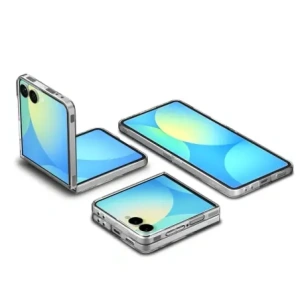 Etui Spigen Airskin Mag MagSafe do Samsung Galaxy Z Flip 7 Crystal Clear/white