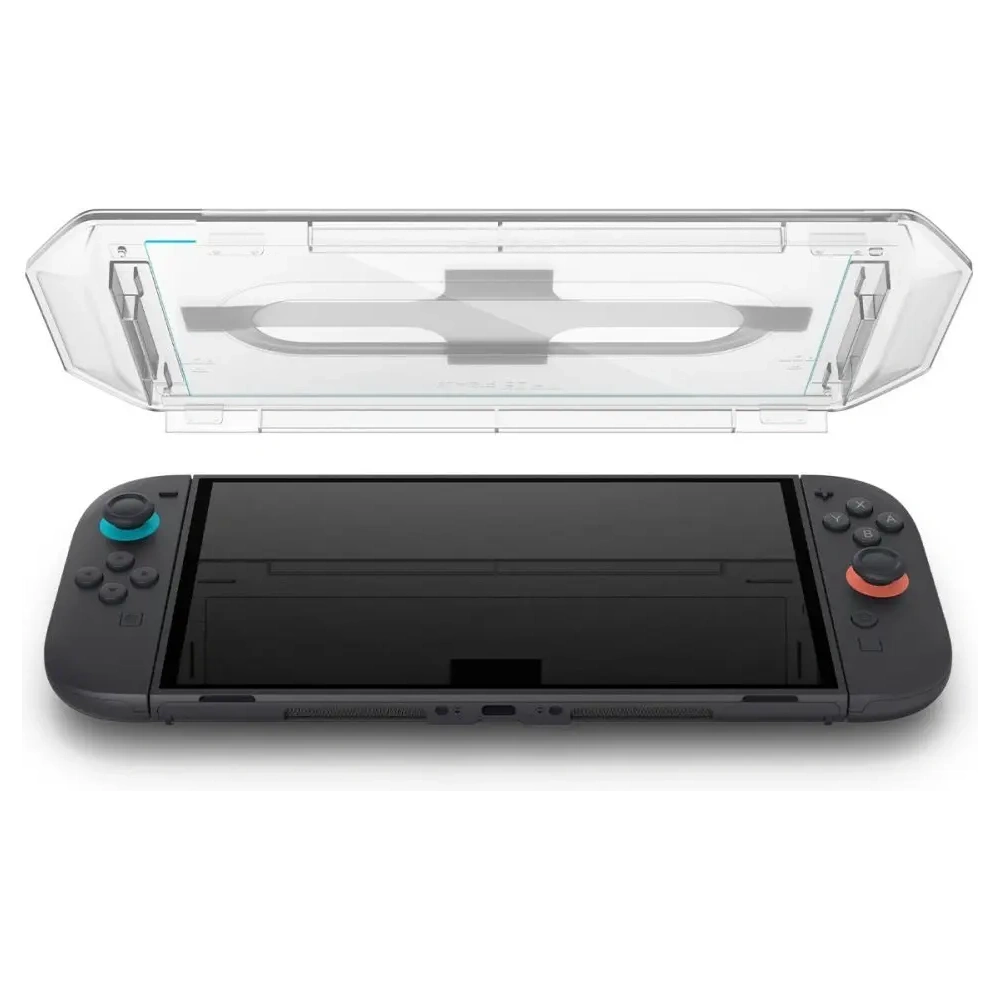 Szkło hartowane Spigen Glas.tr ez Fit do Nintendo Switch 2 Clear [2 PACK]