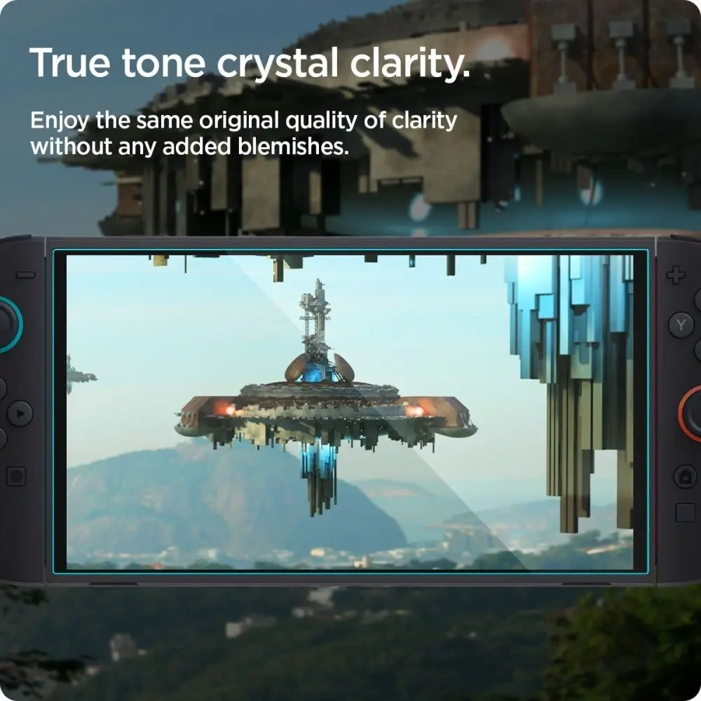 Szkło hartowane Spigen Glas.tr ez Fit do Nintendo Switch 2 Clear [2 PACK]