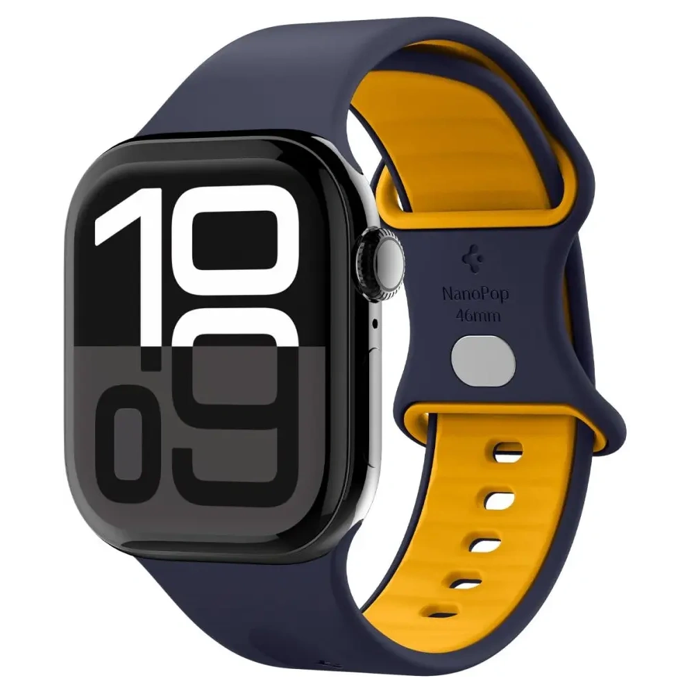 Pasek Spigen Nano Pop do Apple Watch 6 / 7 / 8 / 9 / 10 / SE / Ultra 1 / 2 44/45/46/4mm Blueberry Navy
