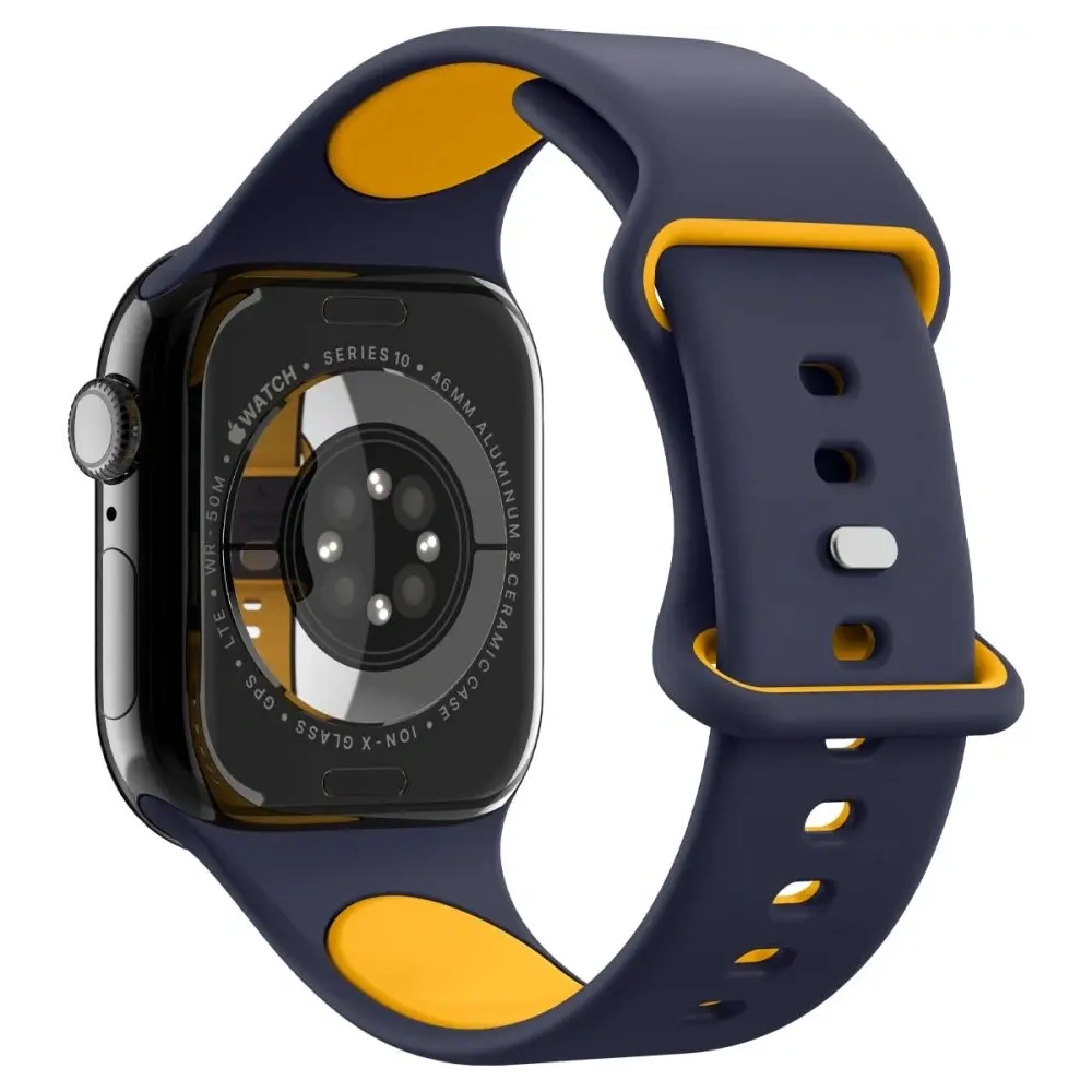 Pasek Spigen Nano Pop do Apple Watch 6 / 7 / 8 / 9 / 10 / SE / Ultra 1 / 2 44/45/46/4mm Blueberry Navy