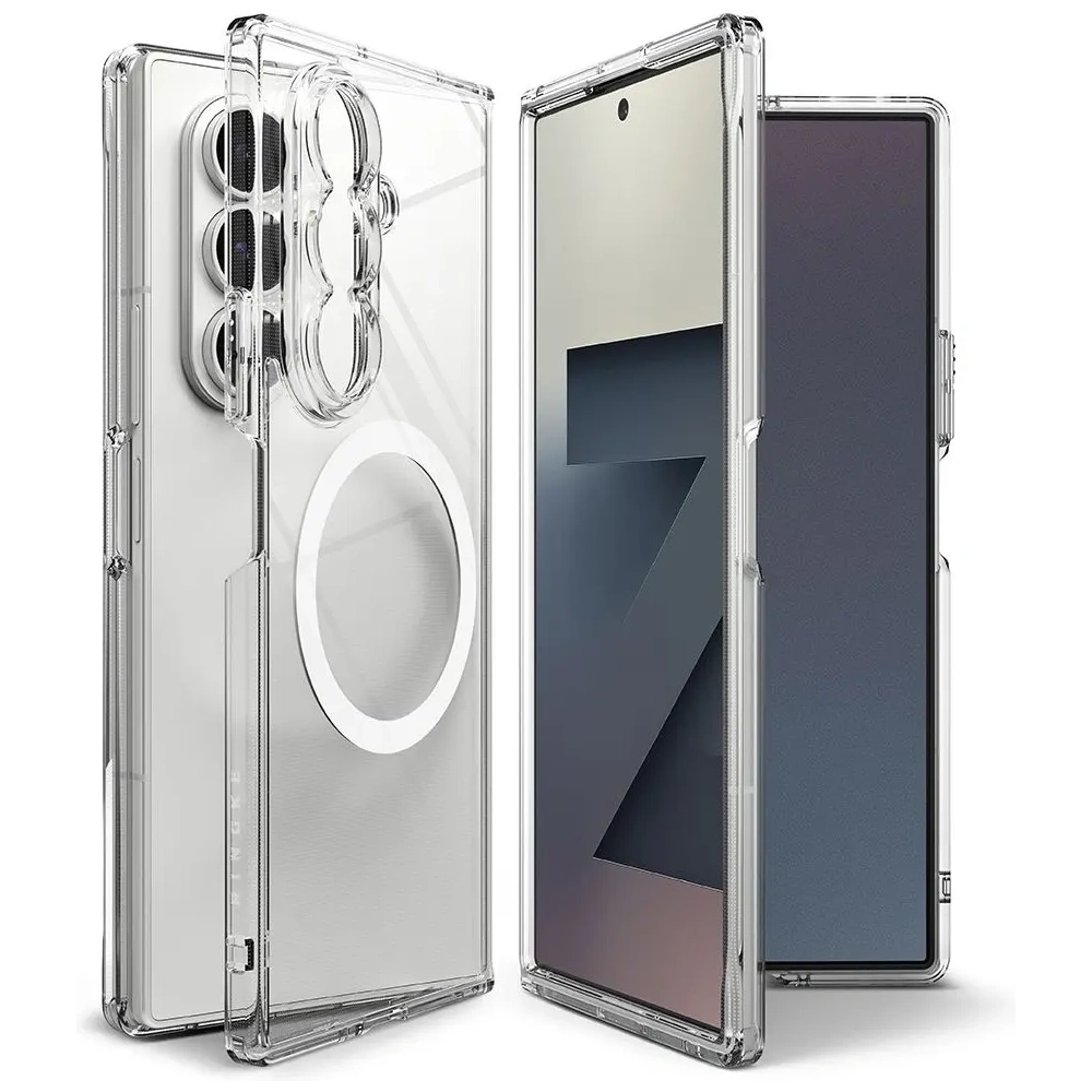 Etui Ringke Fusion Magnetic MagSafe do Samsung Galaxy Z Fold 7 Clear