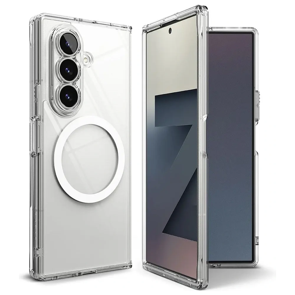 Etui Ringke Fusion Magnetic MagSafe do Samsung Galaxy Z Fold 7 Clear