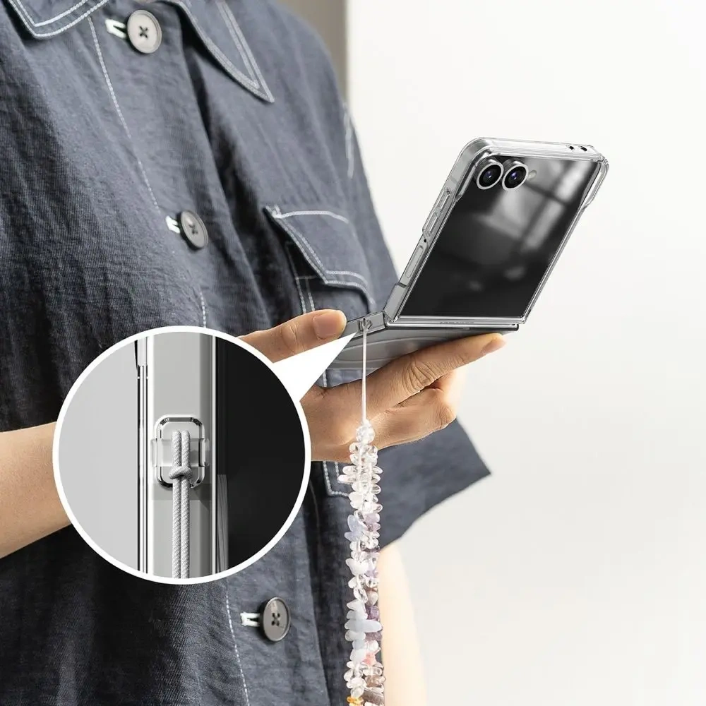 Etui Ringke Slim Magnetic MagSafe do Samsung Galaxy Z Flip 7 Clear