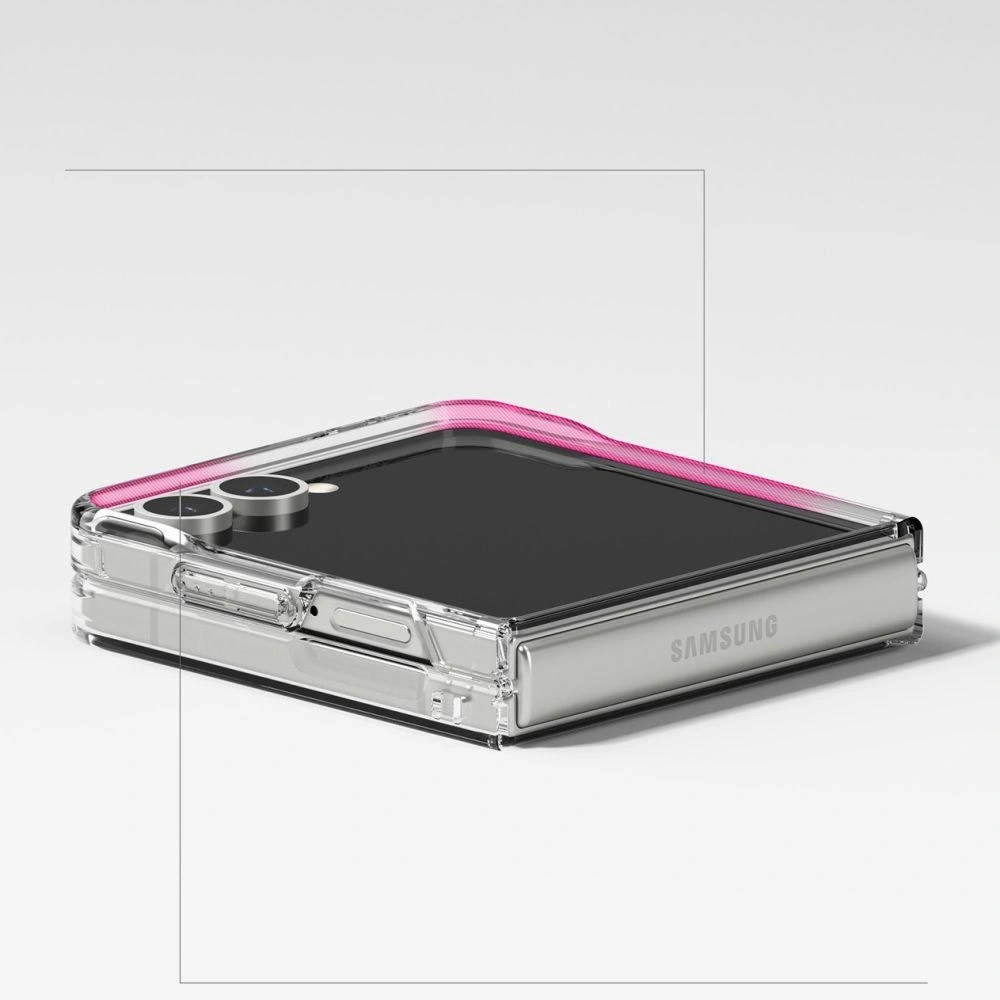 Etui Ringke Fusion Magnetic MagSafe do Samsung Galaxy Z Flip 7 Clear