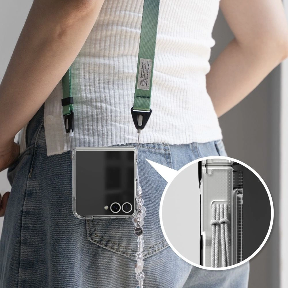 Etui Ringke Fusion Magnetic MagSafe do Samsung Galaxy Z Flip 7 Clear