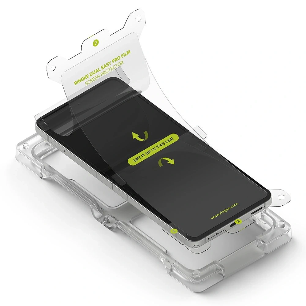 Folia hydrożelowa Ringke Dual Easy Pro do Samsung Galaxy Z Flip 7 Clear [2 PACK]