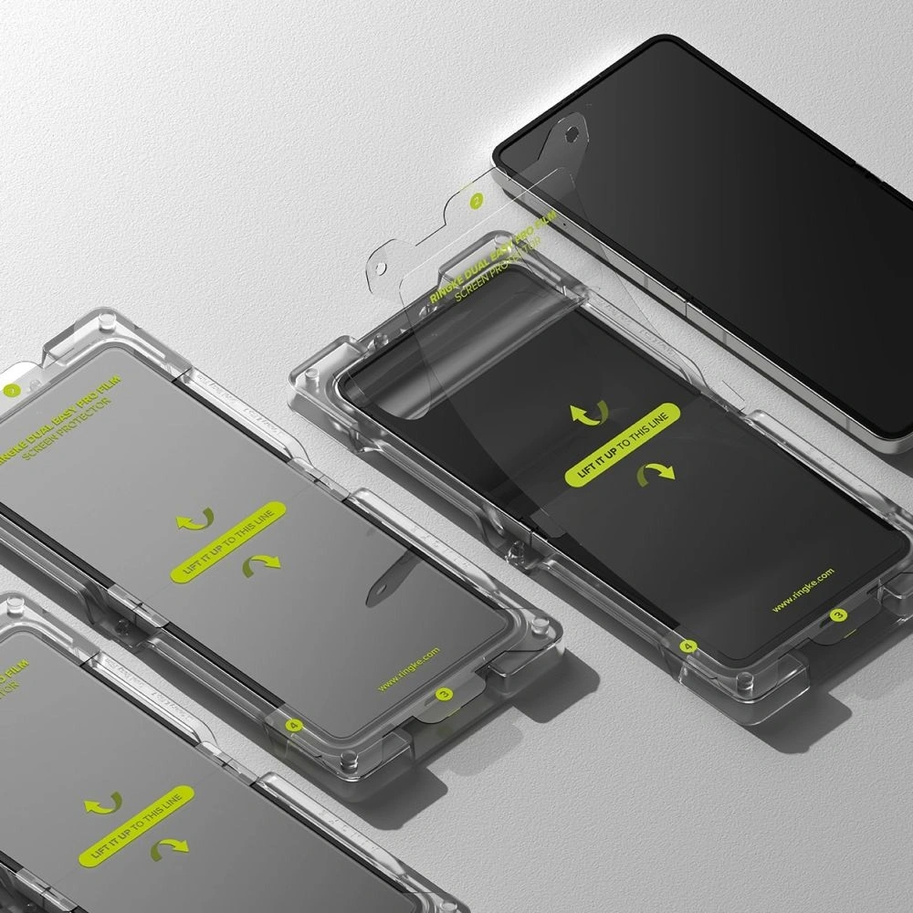 Folia hydrożelowa Ringke Dual Easy Pro do Samsung Galaxy Z Flip 7 Clear [2 PACK]