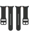 Silikonowy pasek Bizon Strap Watch Silicone G do Samsung Galaxy Watch 8 / 8 Classic czarny