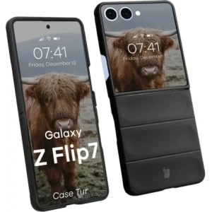 Pancerne etui Bizon Case Tur do Samsung Galaxy Z Flip7 czarne