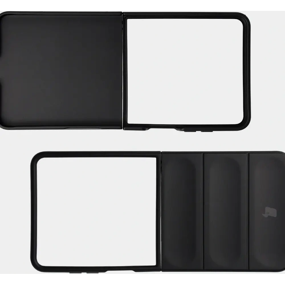 Pancerne etui Bizon Case Tur do Samsung Galaxy Z Flip7 czarne