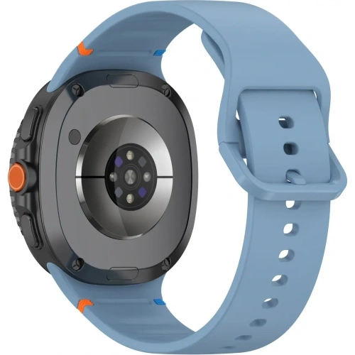 Silikonowy pasek Bizon Strap Watch Silicone G do Samsung Galaxy Watch 8 / 8 Classic niebieski