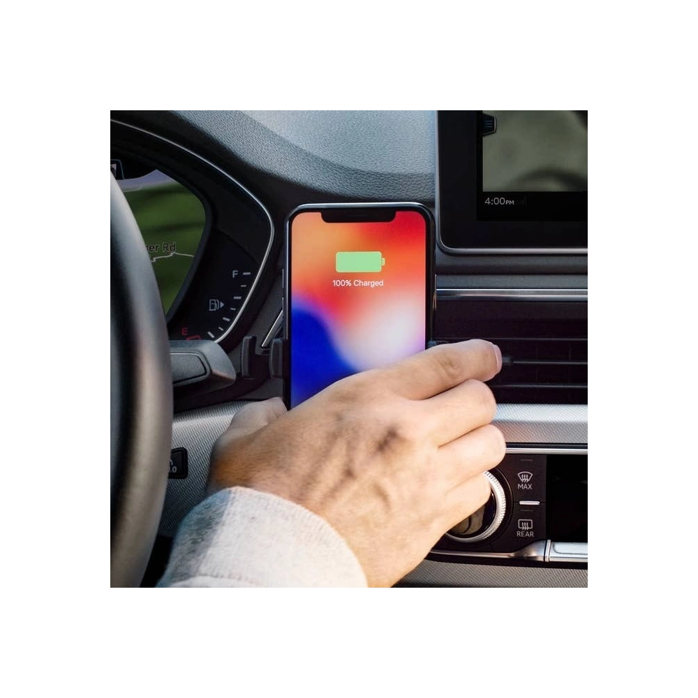 Uchwyt samochodowy z ładowarka bezprzewodową Mophie Charge Stream Vent Mount do kratki nawiewu