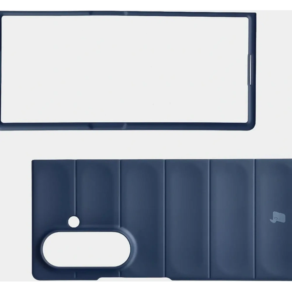 Pancerne etui Bizon Case Tur do Samsung Galaxy Z Fold7 granatowe