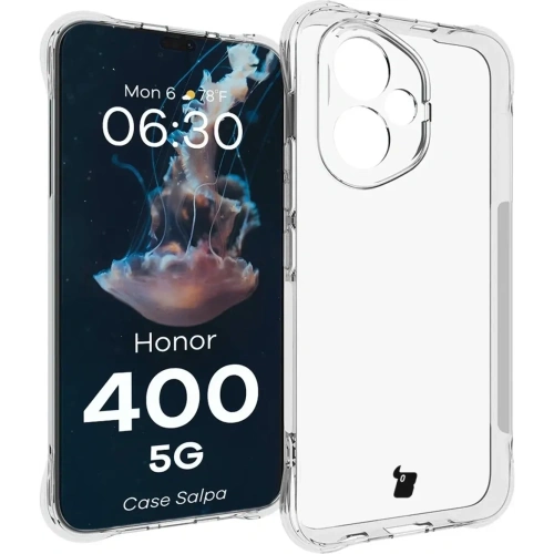 Elastyczne etui Bizon Case Salpa do Honor 400 przezroczyste