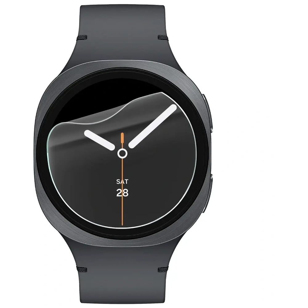 Folia hydrożelowa na ekran Bizon Glass Watch Hydrogel do Samsung Galaxy Watch 8 40 mm [2 PACK]