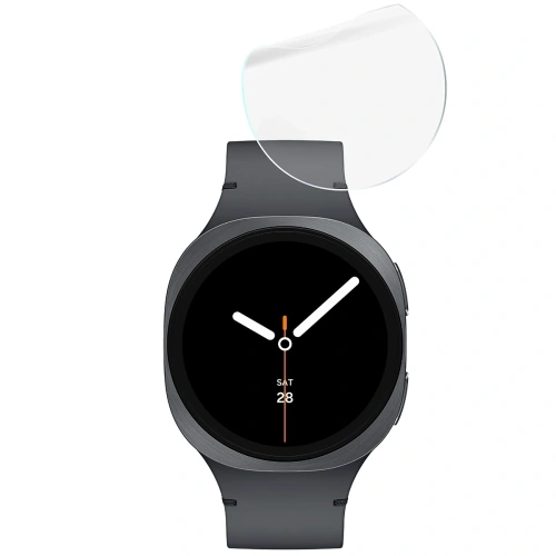 Folia hydrożelowa na ekran Bizon Glass Watch Hydrogel do Samsung Galaxy Watch 8 40 mm [2 PACK]