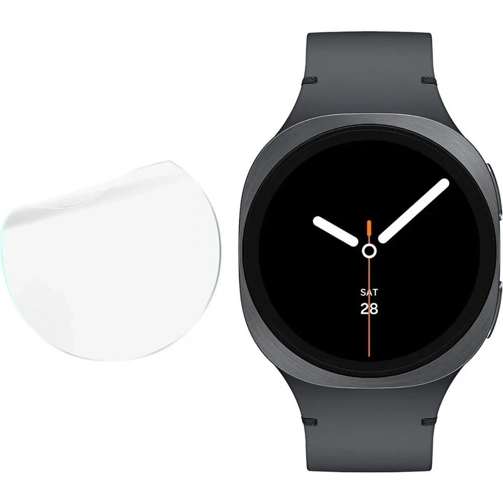 Folia hydrożelowa na ekran Bizon Glass Watch Hydrogel do Samsung Galaxy Watch 8 44 mm [2 PACK]