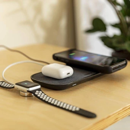 Kup Încărcător wireless Mophie Dual Wireless Charging Pad Apple/Samsung Fast Charge (10W) - MPH030 - {ean13} - Sklep Home Screen