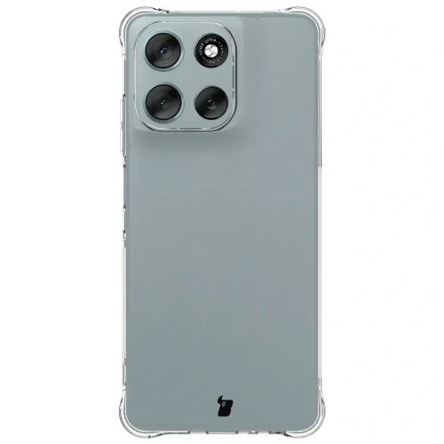 Elastyczne etui + 2x szkło hartowane Bizon Case Clear Pack do Motorola Moto G56 5G