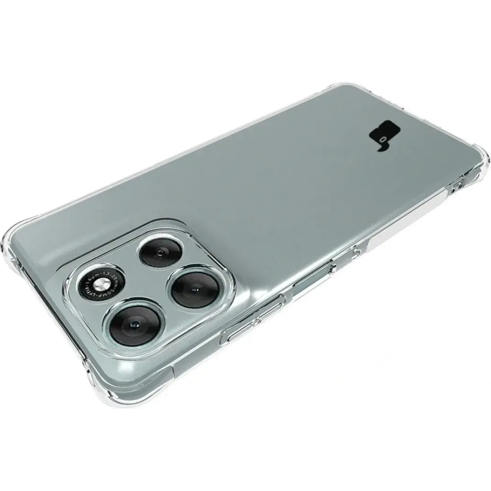 Elastyczne etui + 2x szkło hartowane Bizon Case Clear Pack do Motorola Moto G56 5G