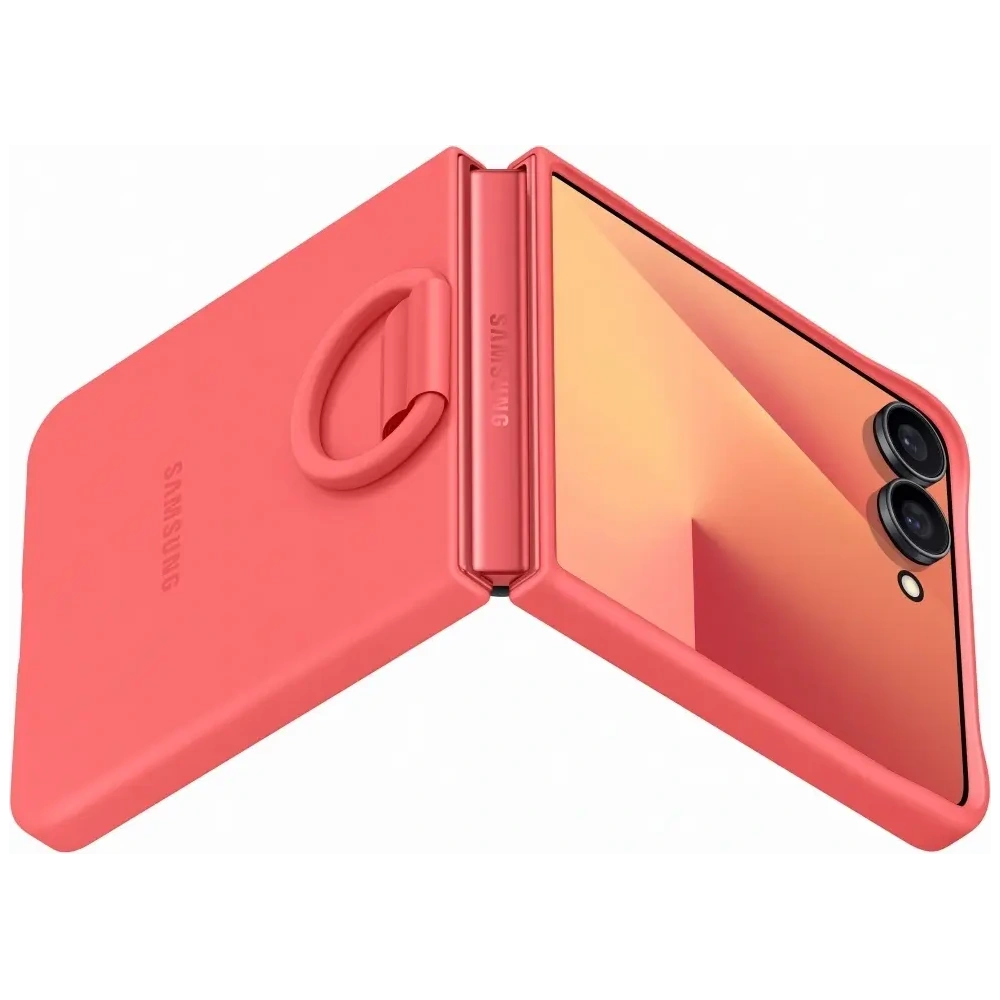 Etui Samsung Ring Case do Galaxy Z Flip7 czerwony