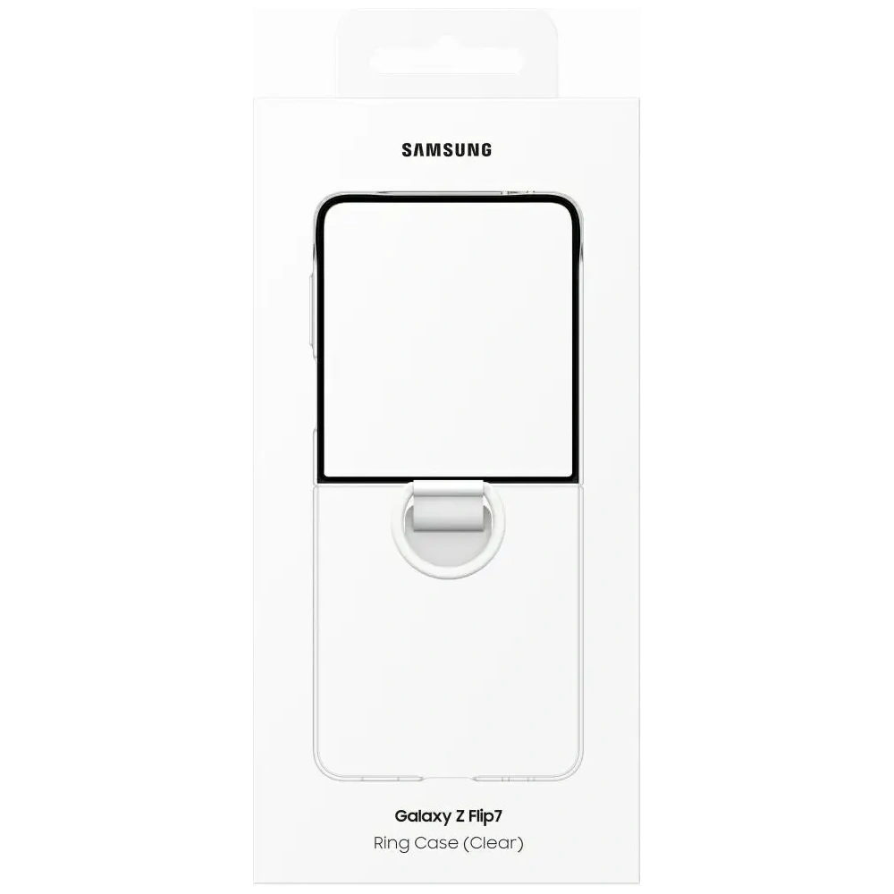 Etui Samsung Ring Case do Galaxy Z Flip7 przezroczysty