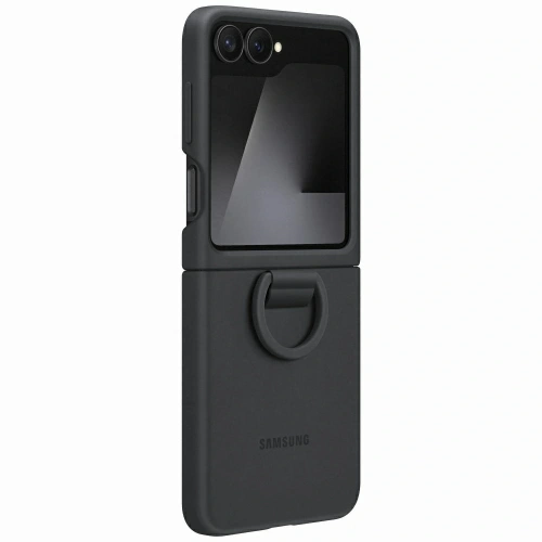 Etui Samsung Silicone Case do Galaxy Z Flip7 FE / Z Flip6 czarny